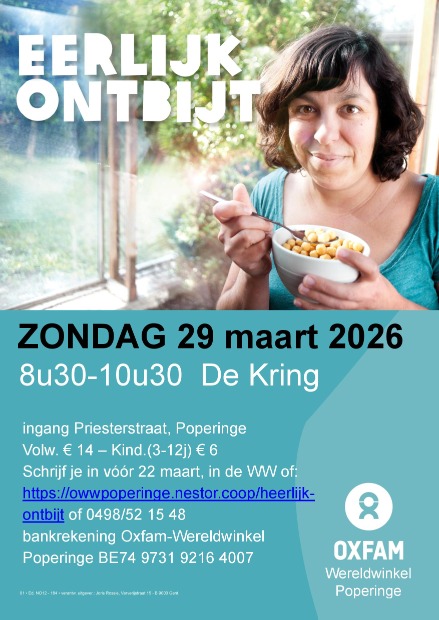 (h)eerlijk Oxfam ontbijt