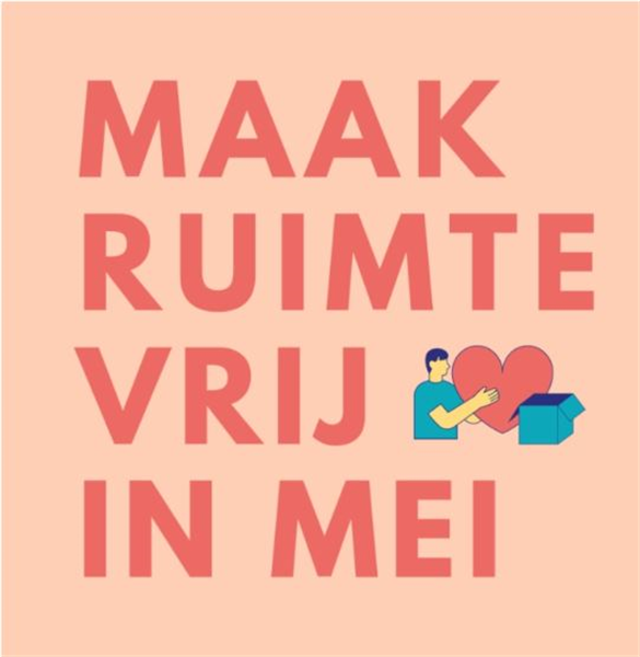 Maak ruimte vrij in mei