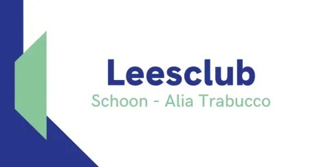 De Leesclub: Schoon - Alia Trabucco Zeran