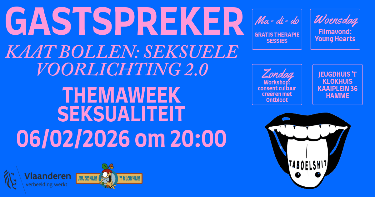 Gastspreker: Kaat Bollen - Seksuele Voorlichting 2.0