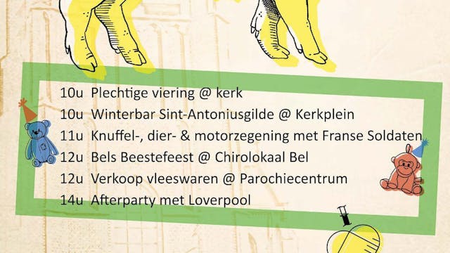 Flyer Toontje Bel 2026