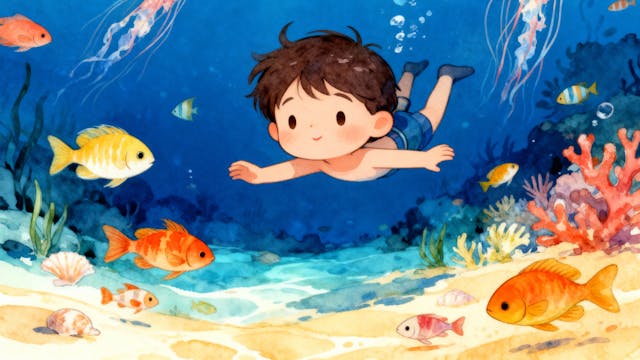 Zomer op stelten: Voorleesuurtje: Diep in de zee