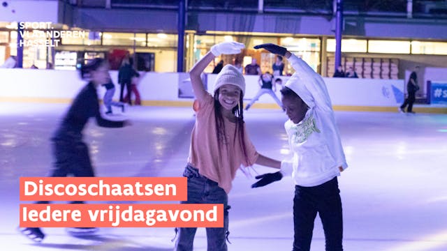 Discoschaatsen - iedere vrijdagavond