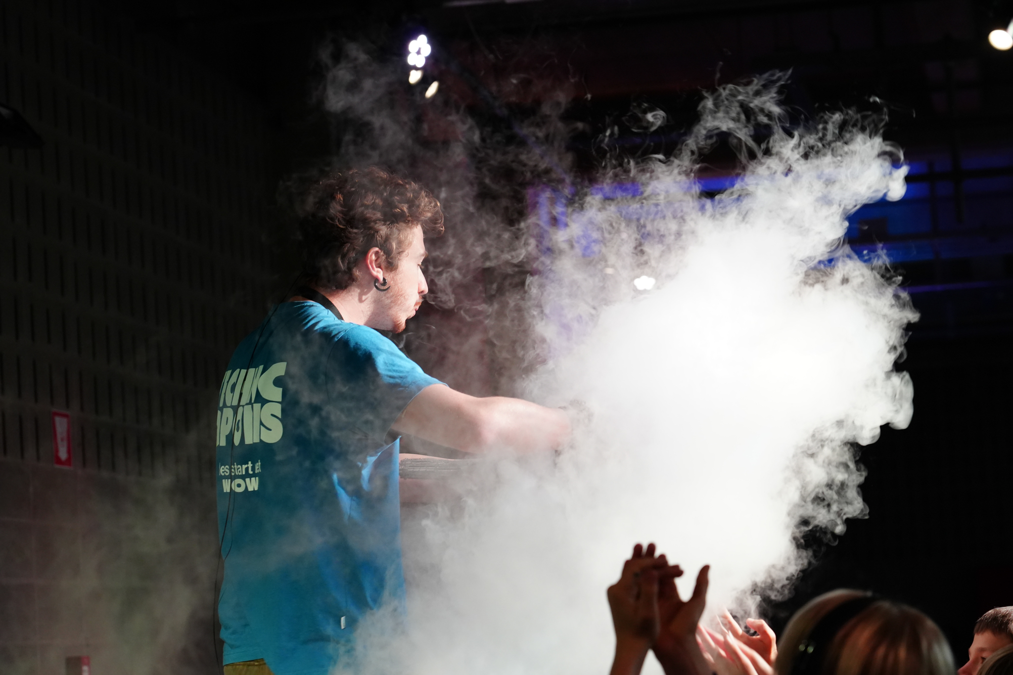 Prikkelarme demo in Technopolis