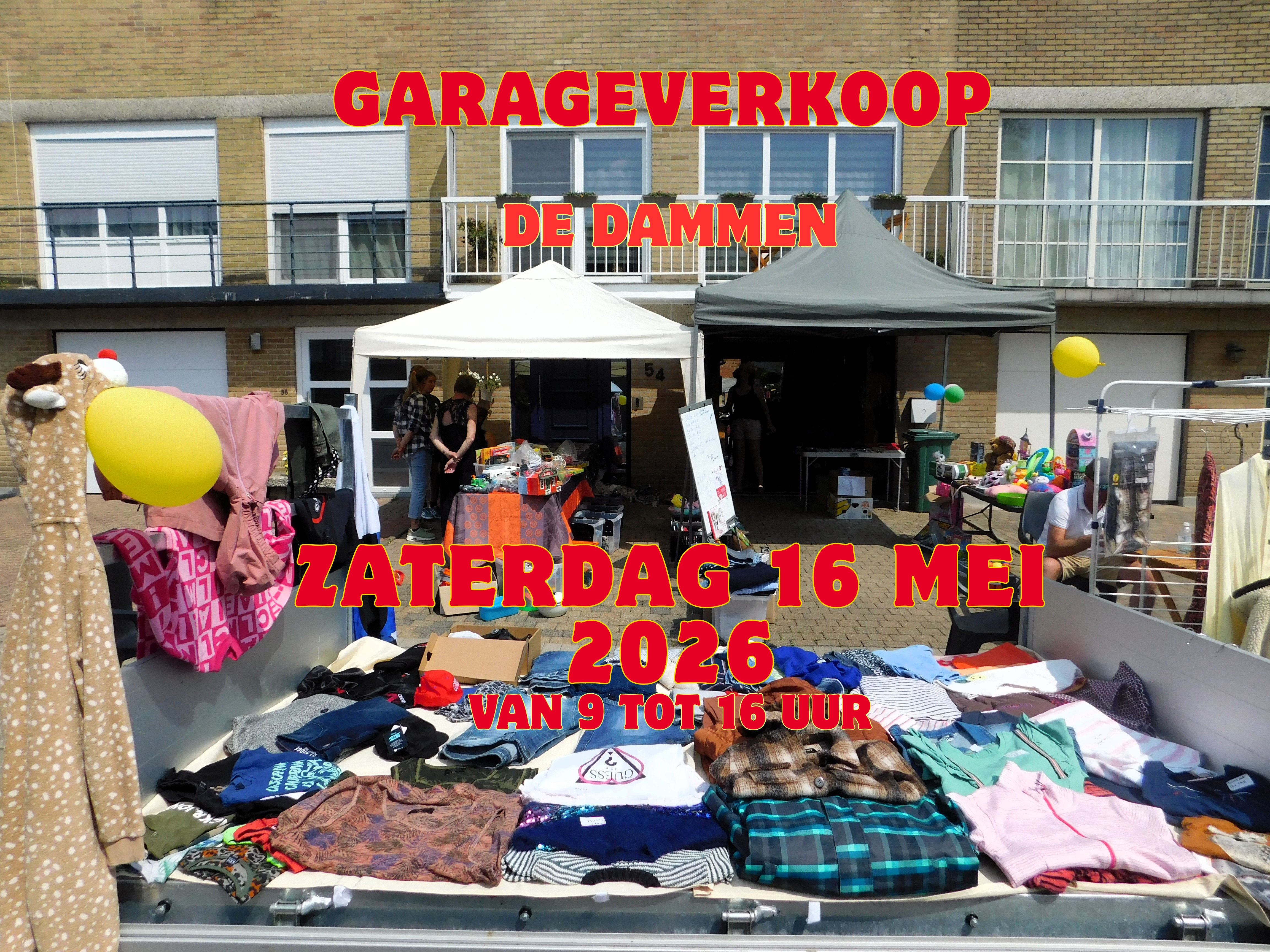 Garageverkoop De Dammen 2026