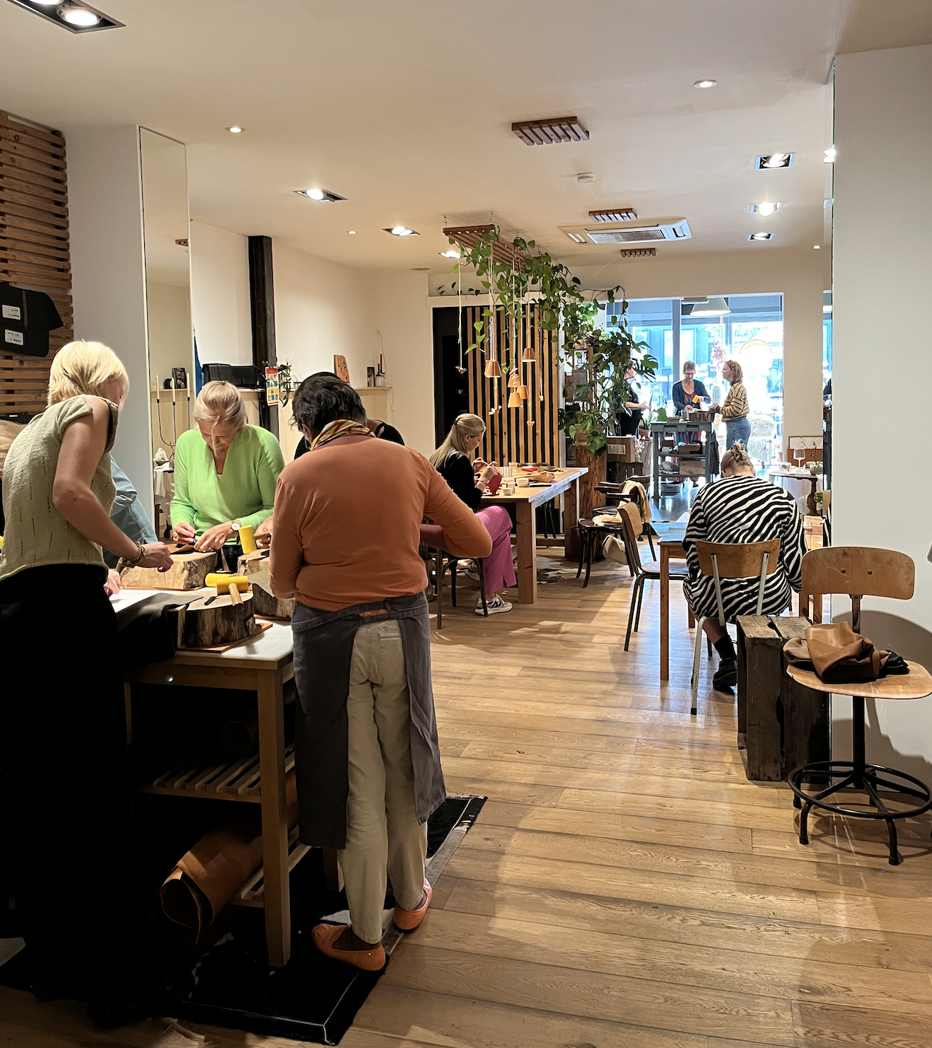 Workshop lederen handtas maken 