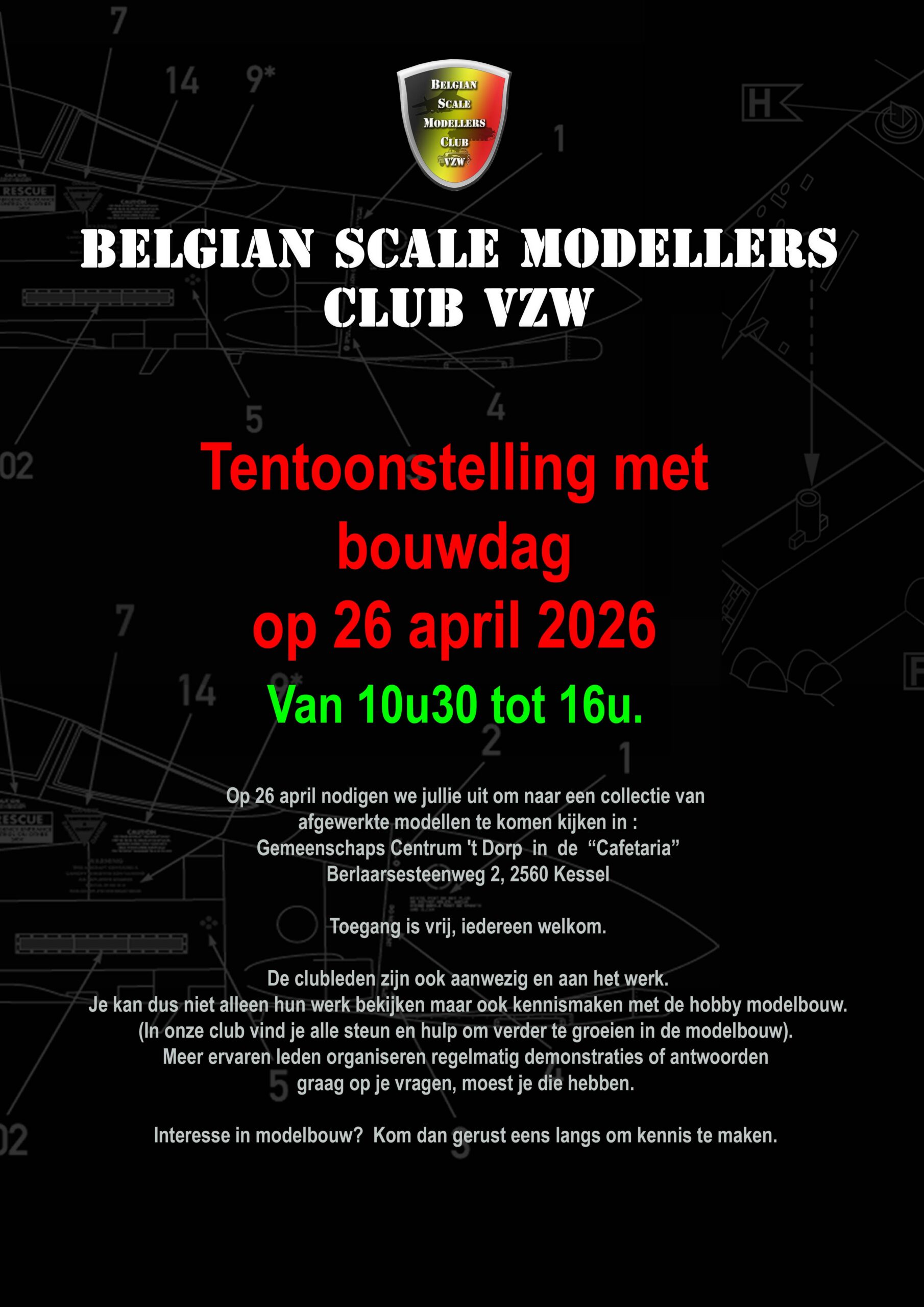 Modelbouwtentoonstelling met bouwdag: 3D-printen of zelf sculpteren ?