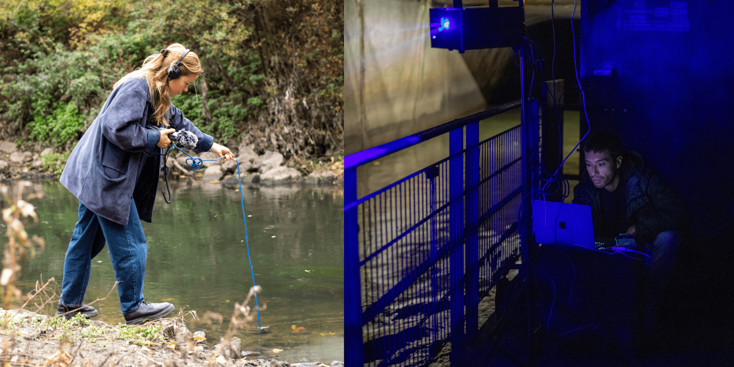 Workshop digitale kunst met Romain Tardy en Coline Cornélis