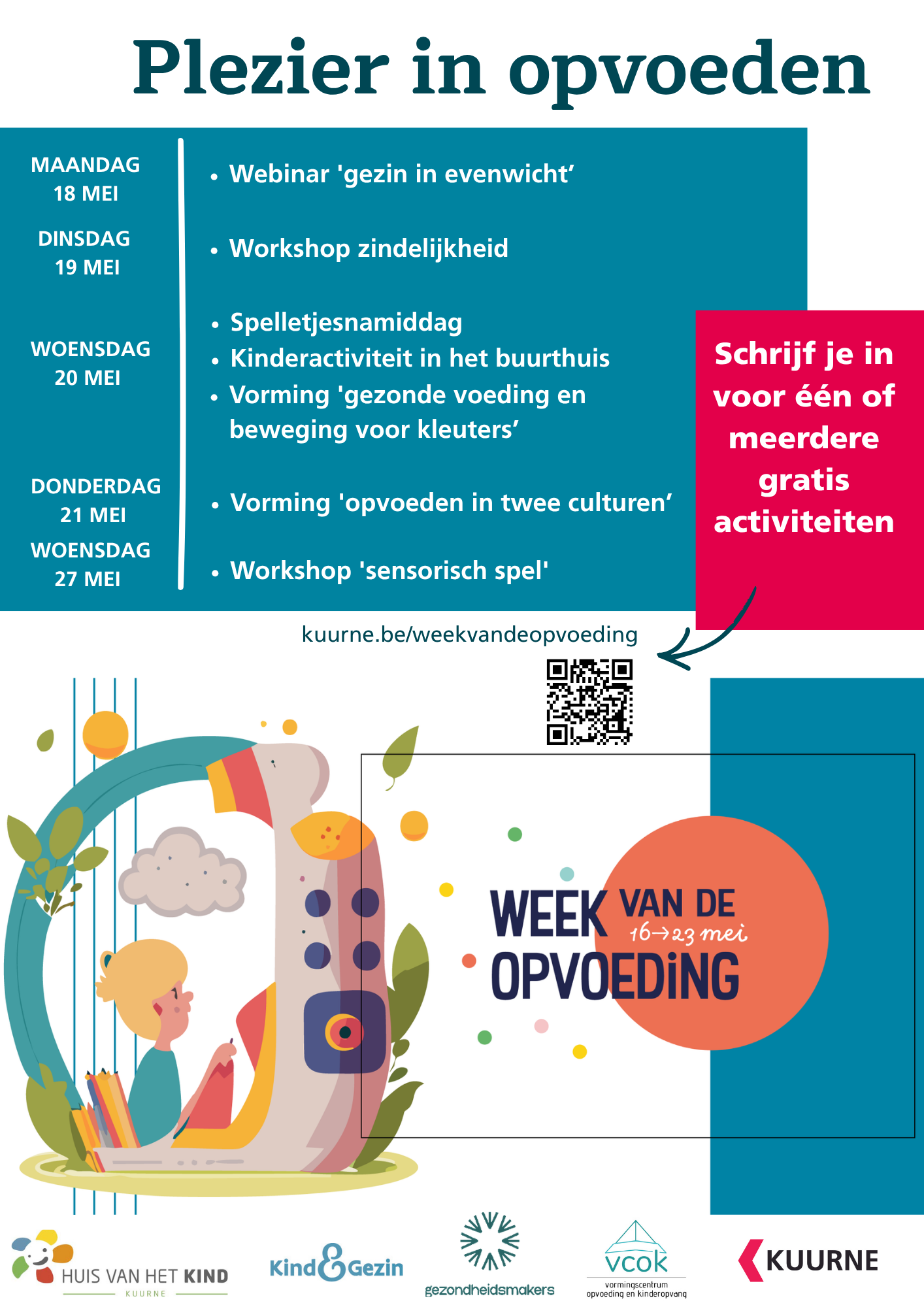 Webinar week van de opvoeding Kuurne