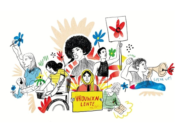 Speak-up! Toonmoment - Vrouwxnlente