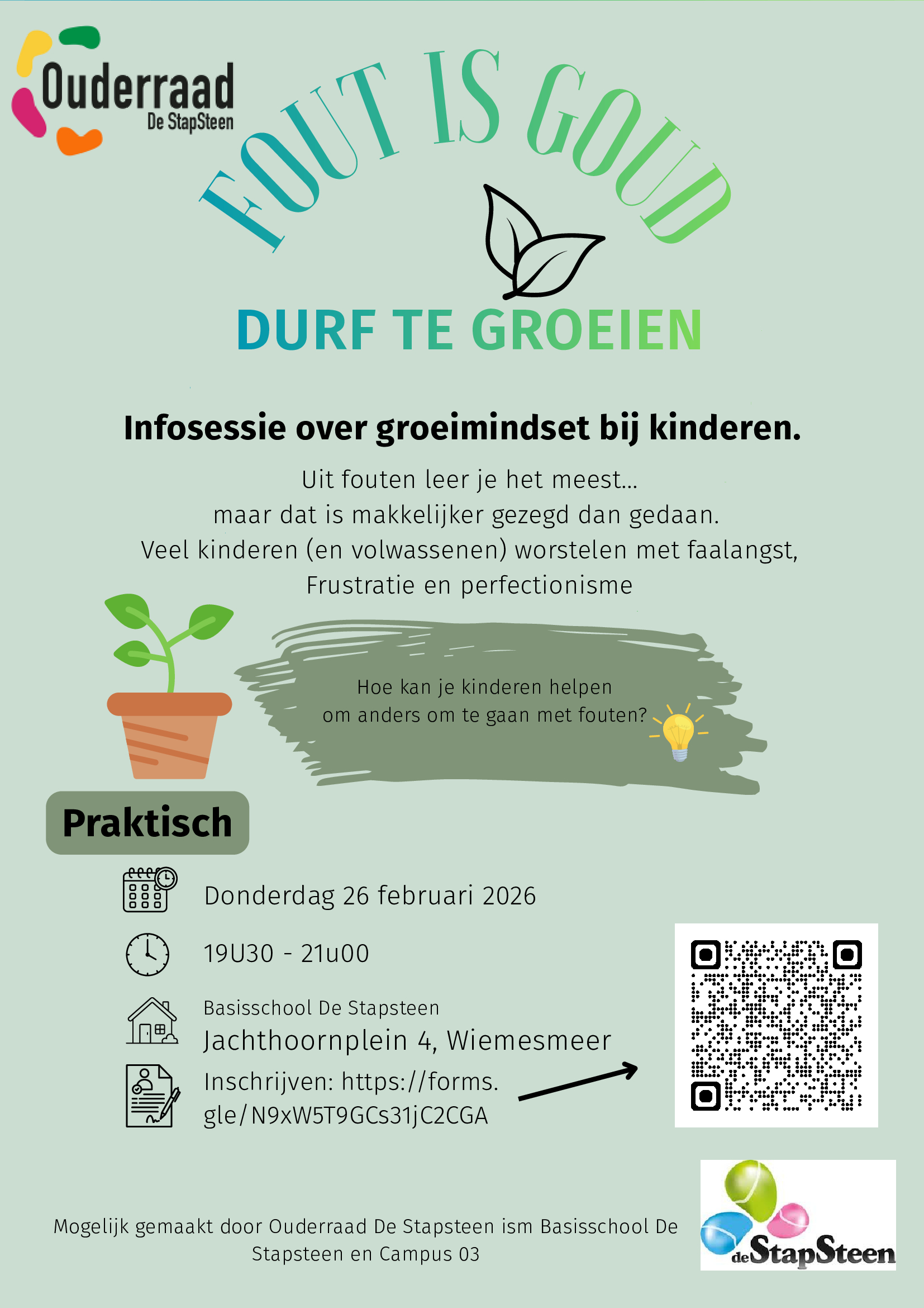 Fout is goud - Durf te groeien!