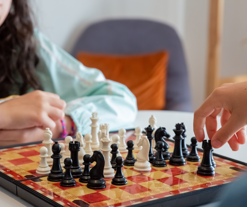 Ouder-kind schaaklessen