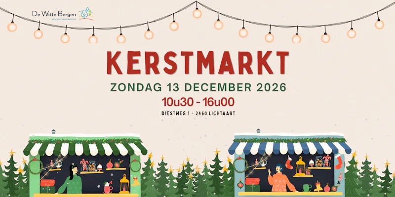 Kerstmarkt in WZC De Witte Bergen