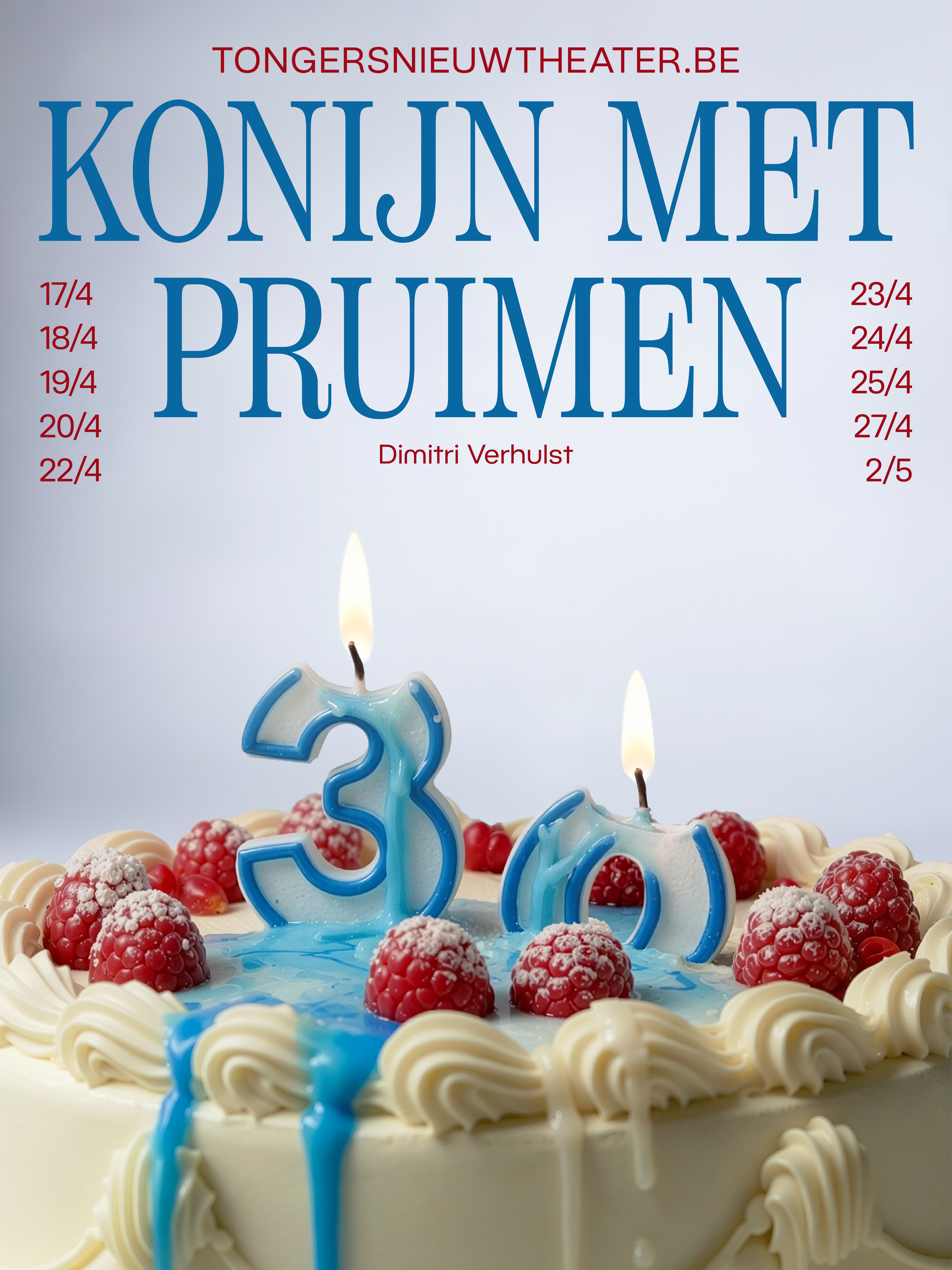 Konijn met pruimen