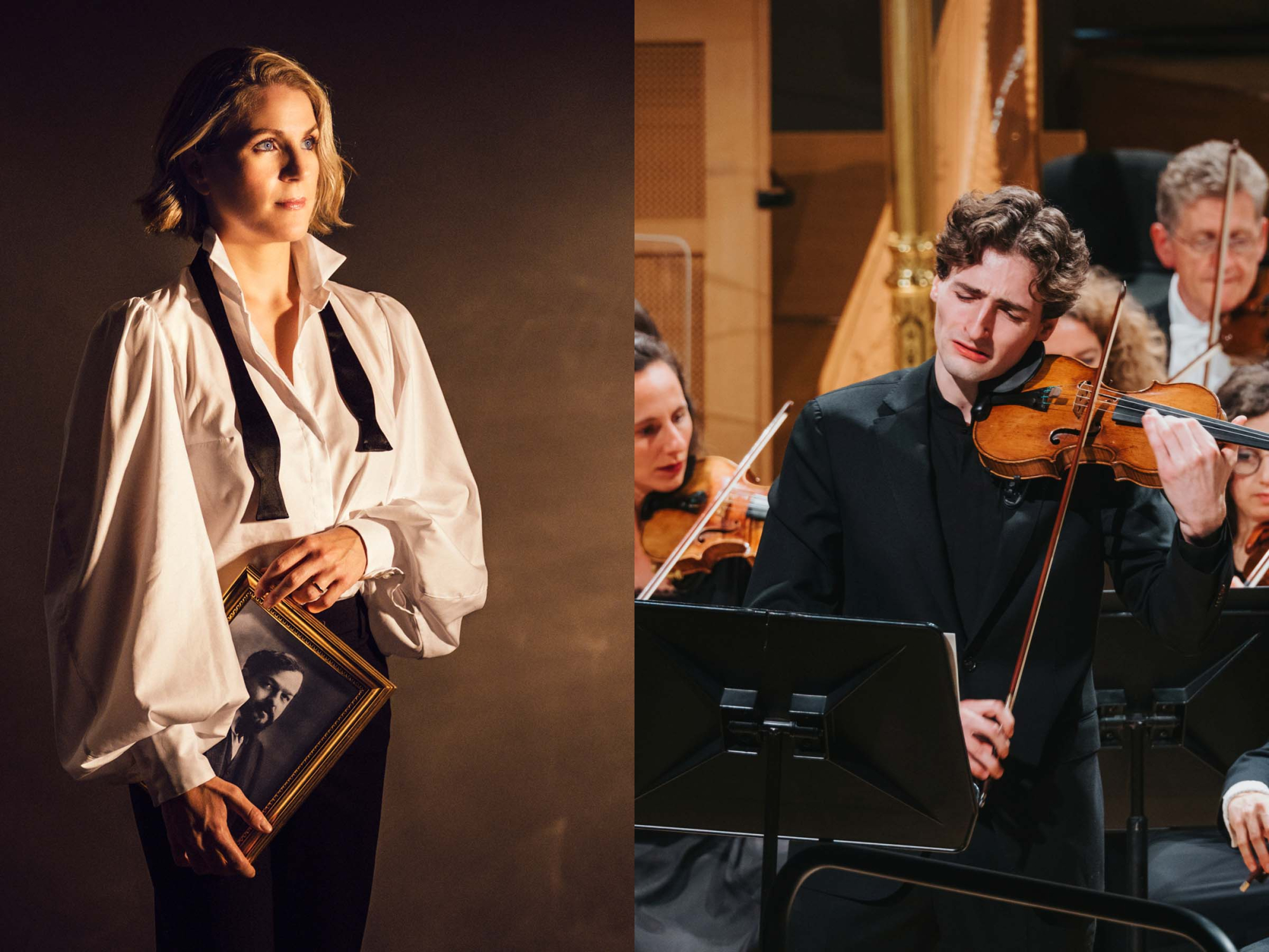 Arte Amanti - Joshua Brown (viool) & Elodie Vignon (piano) (foto  Thomas Léonard & Sylvain Gripoix)