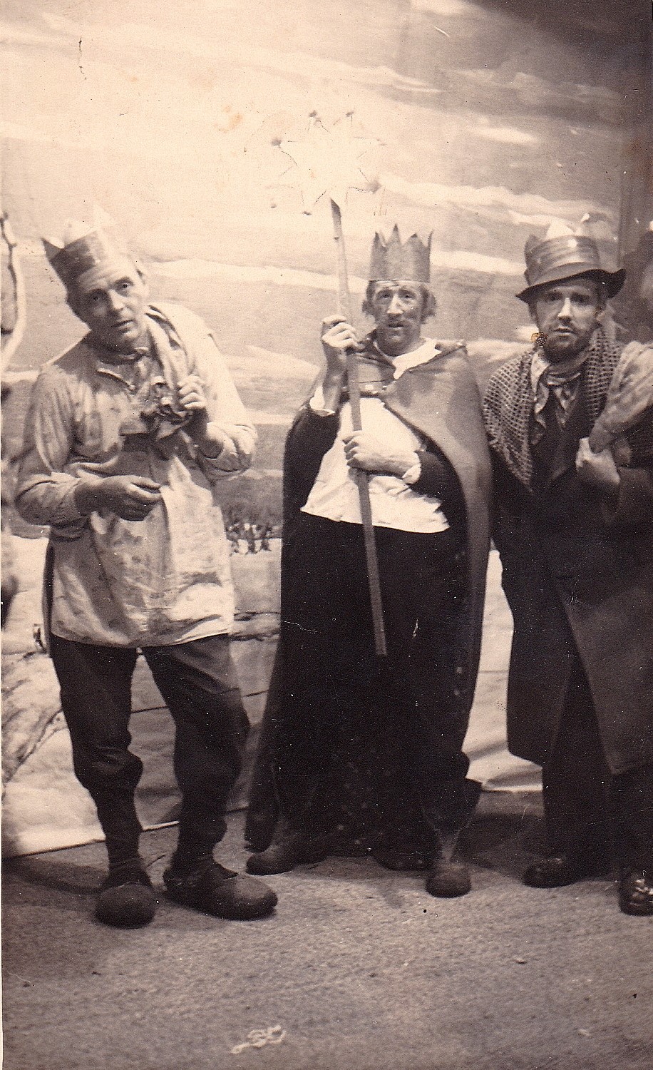 Toneel Sint-Cecilia (Zaffelare)  in de jaren '50.