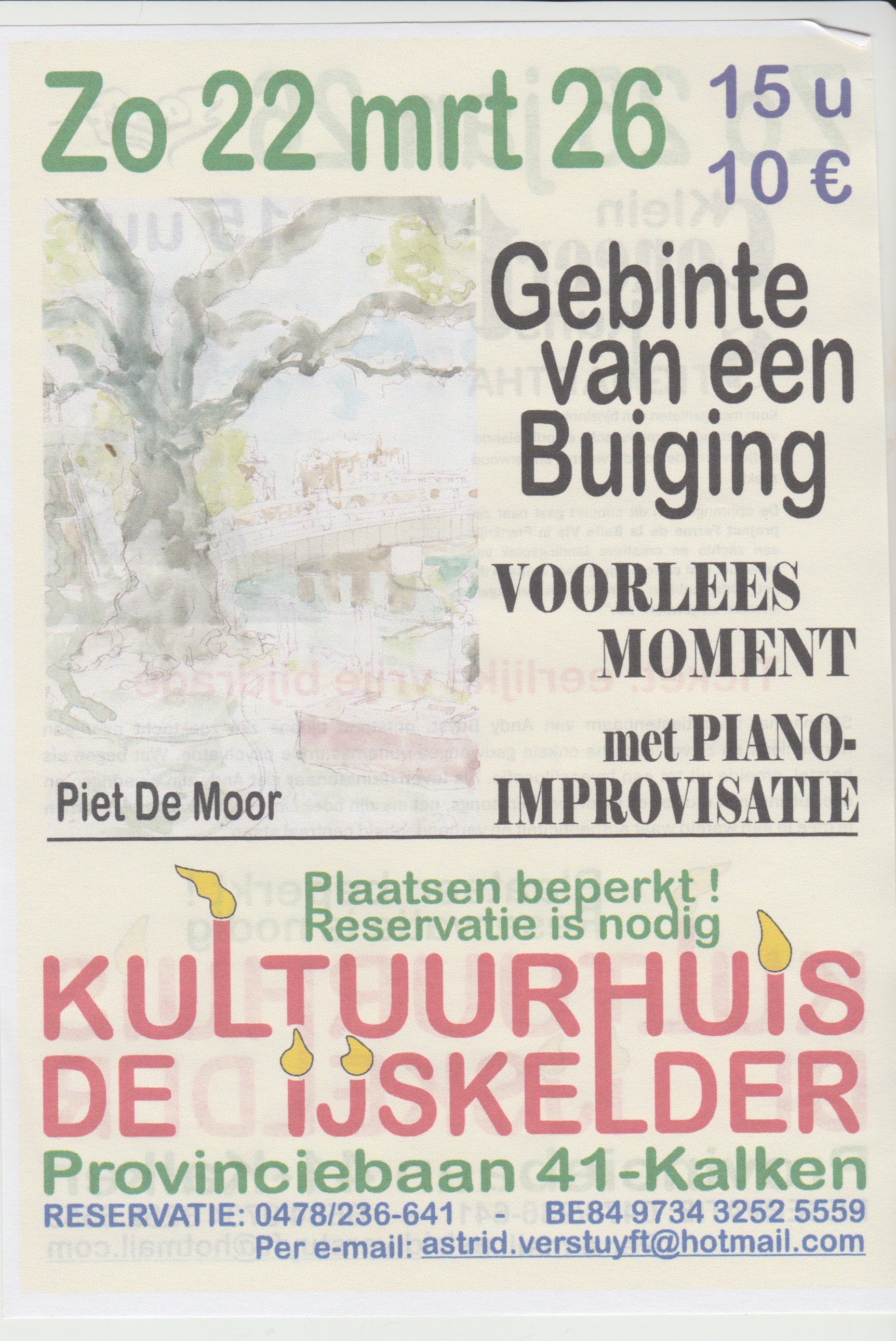 flyer Gebinte van een Buiging