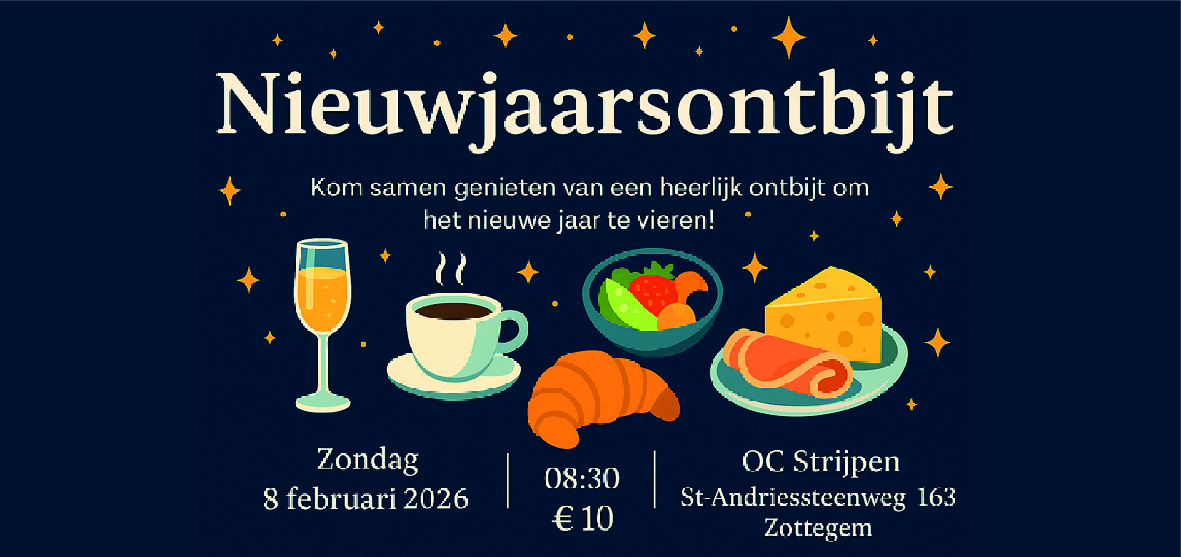 Nieuwjaarsontbijt - Positief Liberaal Zottegem