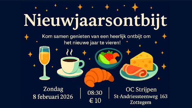 Nieuwjaarsontbijt - Positief Liberaal Zottegem