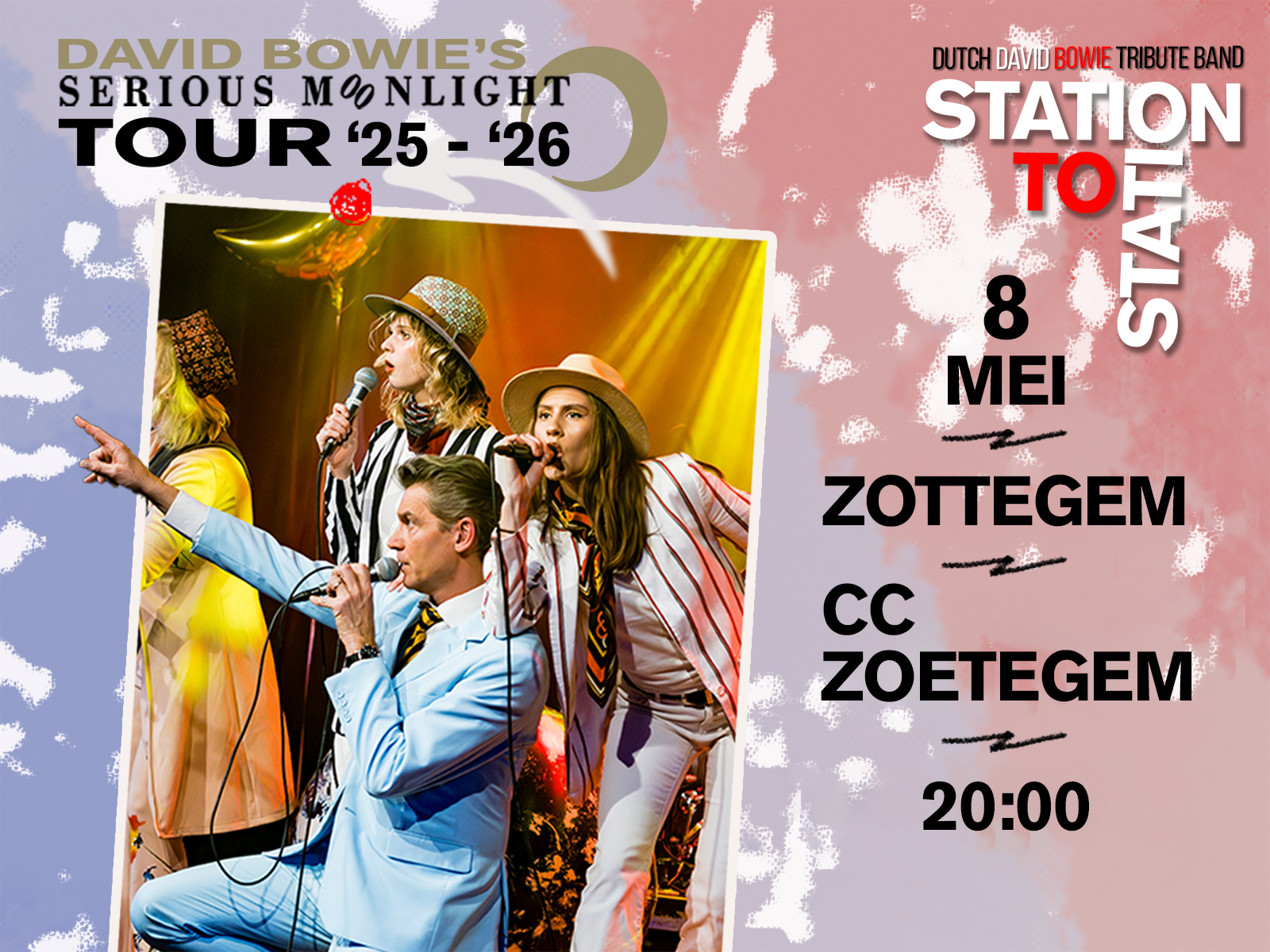 Poster STATIONTOSTATION David Bowie Tribute