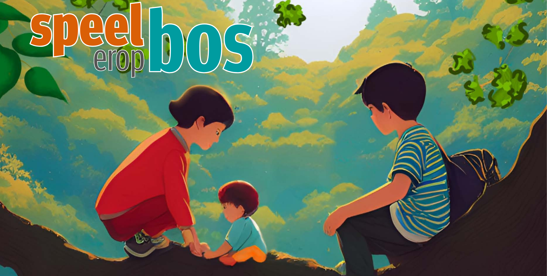 campagnebeeld van Speel erop Bos