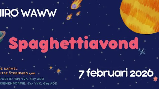 Spaghettiavond Chiro WAWW