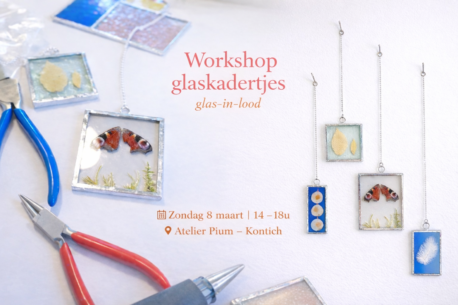 Workshop glashangers glas-in-lood