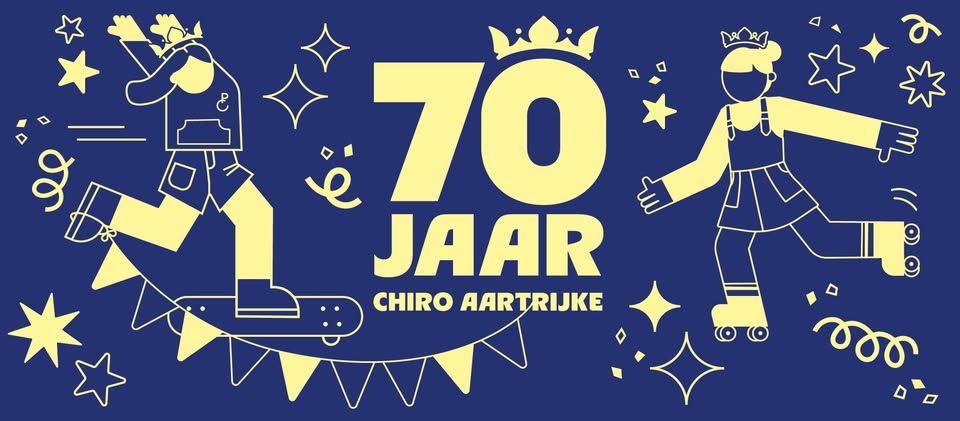 Feestweekend 70 jaar Chiro Aartrijke