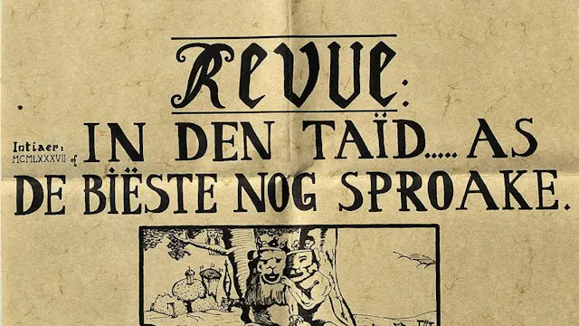 Affiche revue uit maart 1987