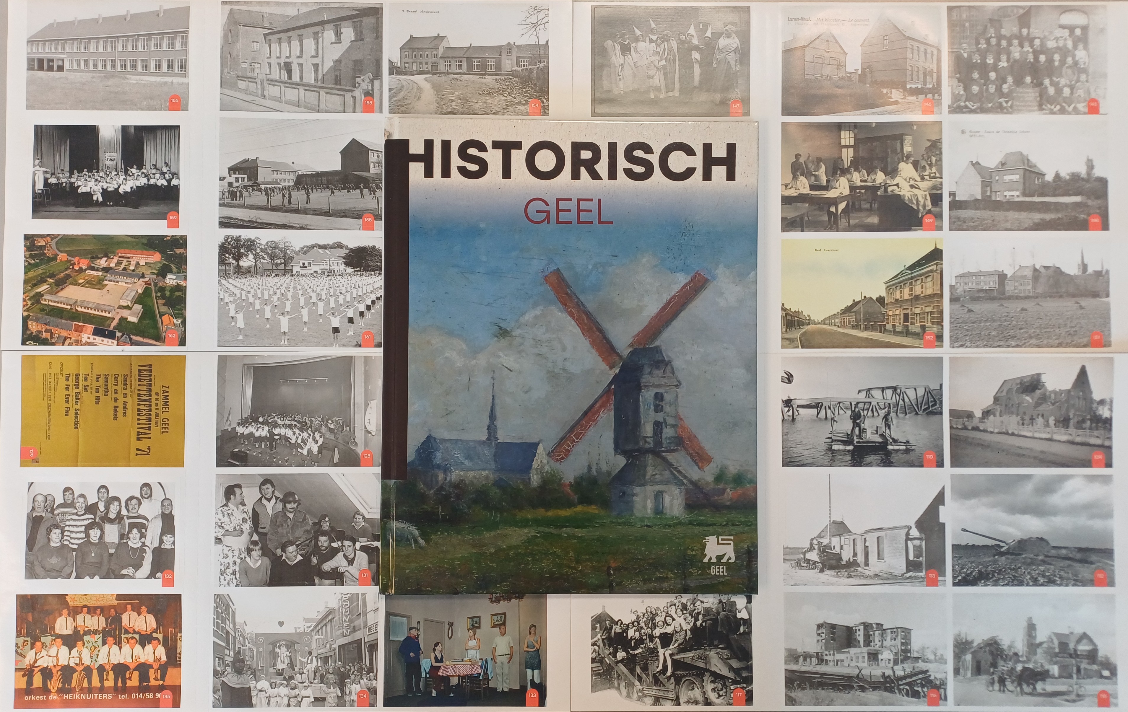 Stickerboek Historisch Geel