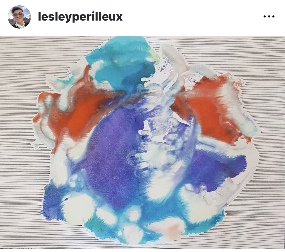 waterverf gecombineerd met lijnwerk