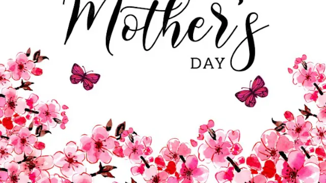 moederdag met bloemen
