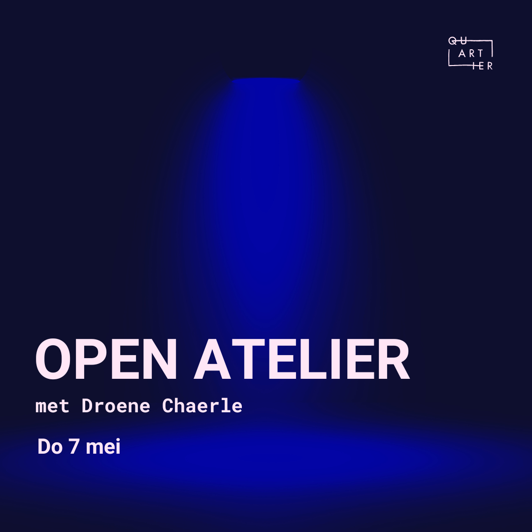 Het OPEN ATELIER is een inspirerende ruimte waar je met of zonder ervaring creatief aan de slag kunt gaan. De inhoud van de sessies ligt nooit vast. Je kan er vrij experimenteren en/of je laten inspireren door kunstenares Droene Chaerle.