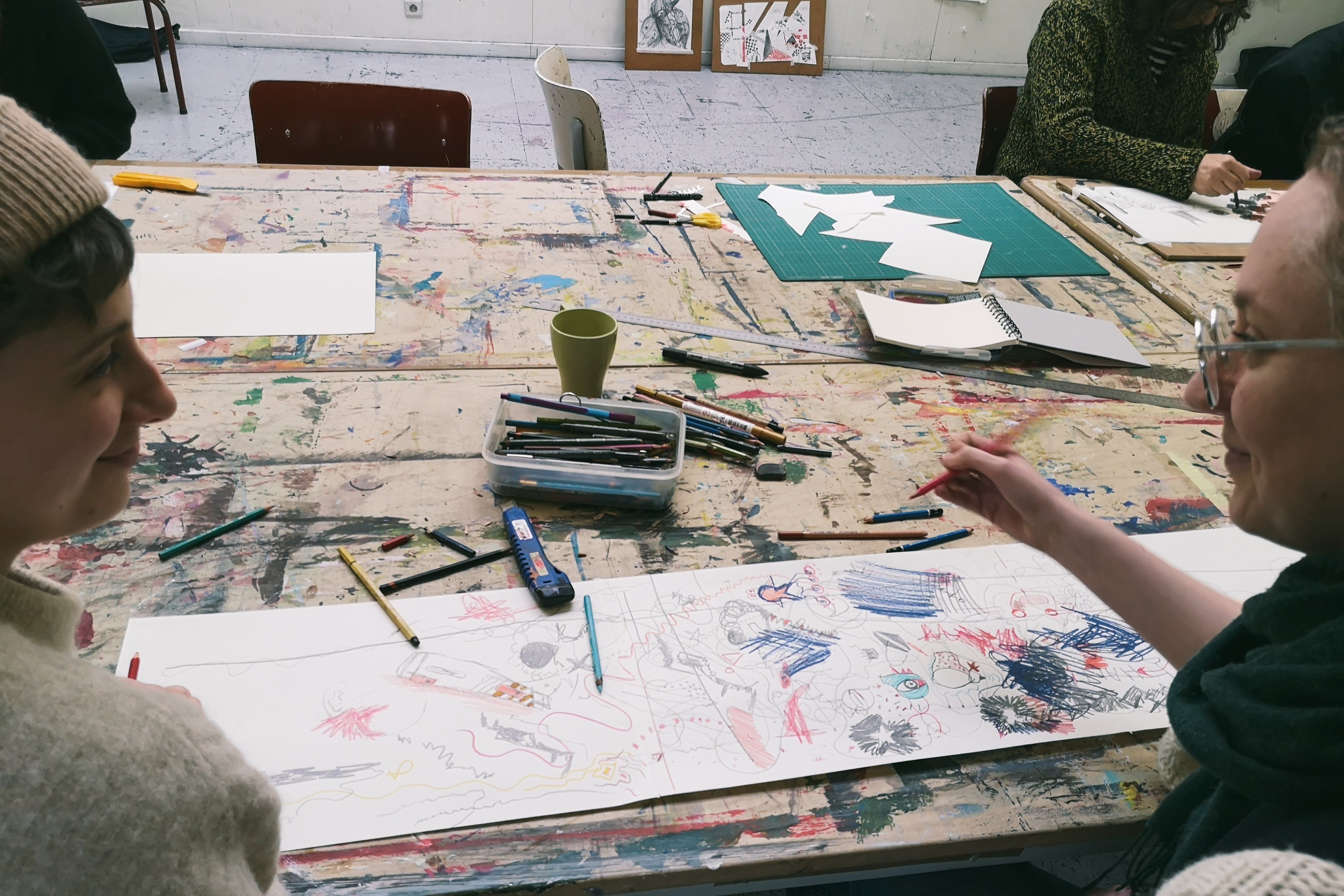 Tekendag: muzikale tekeningen