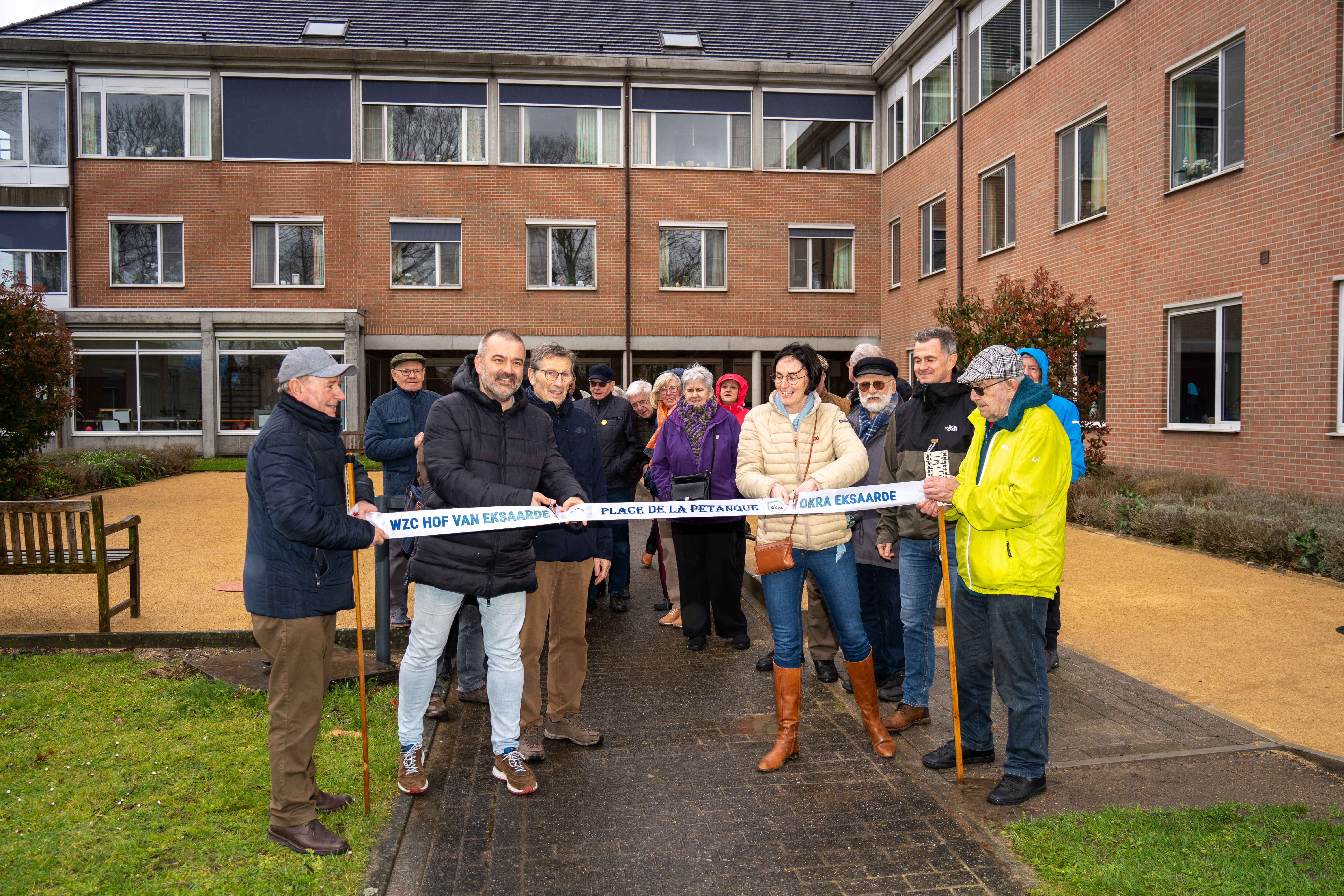 Opening nieuw petanqueplein