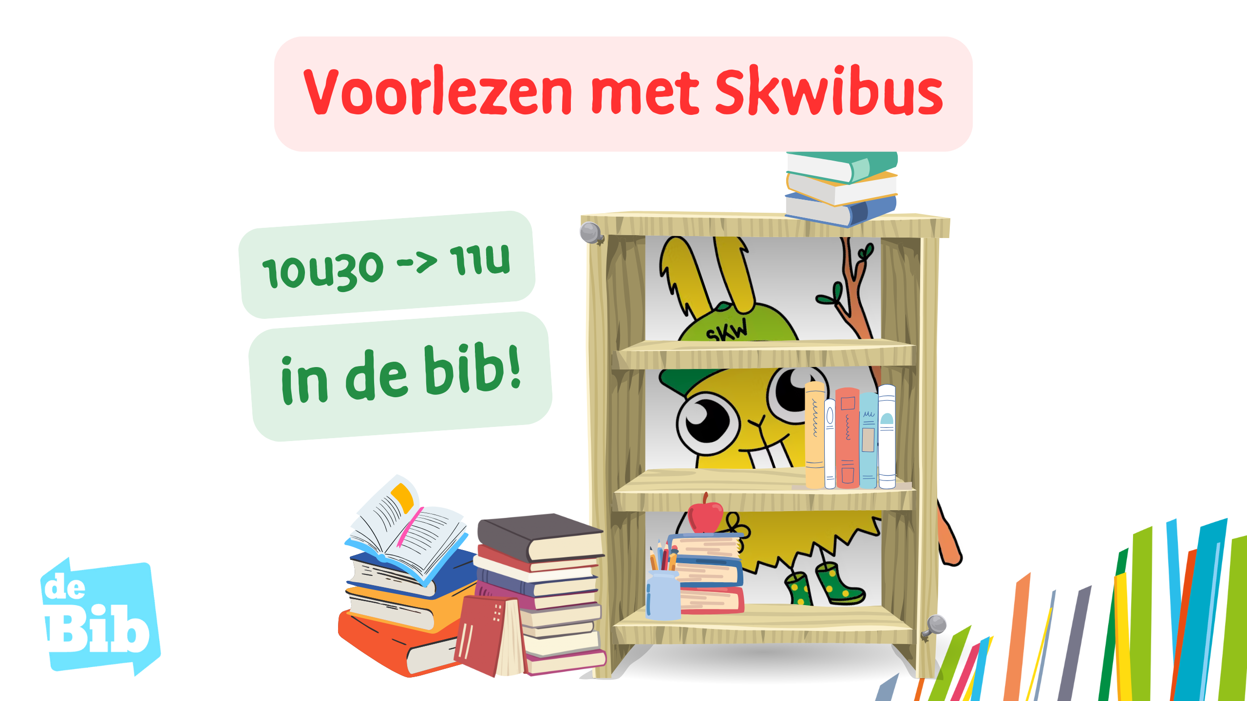 Voorlezen met Skwibus