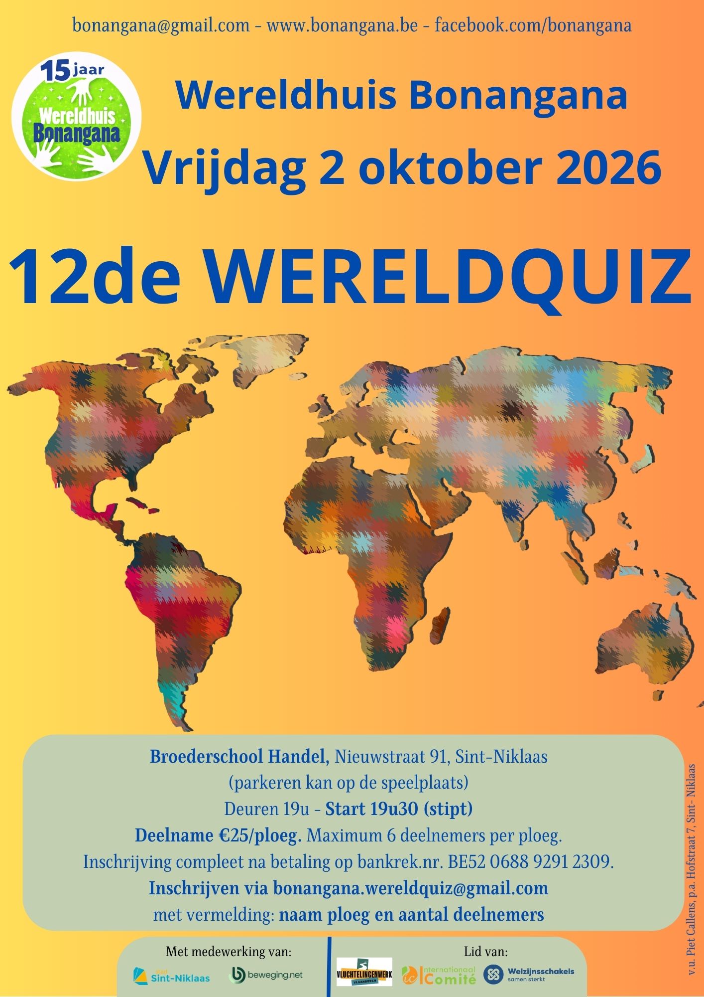 12de Wereldquiz van Bonangana