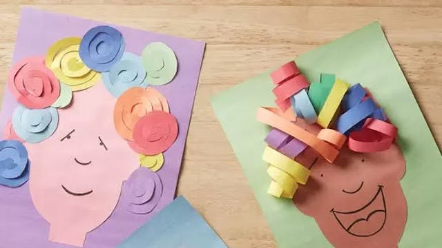 Kapsels knutselen Jeugdboekenfeest 25