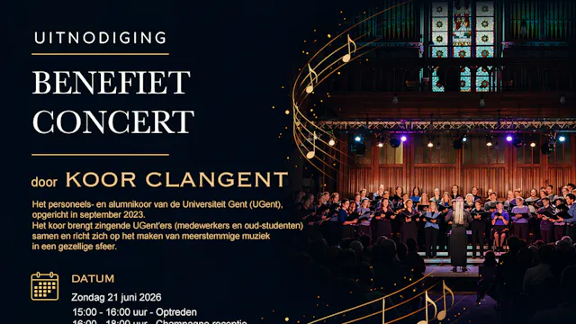 Koor Benefiet Concert van CLANGENT georganiseerd door Lions Club De Pinte Millennium
