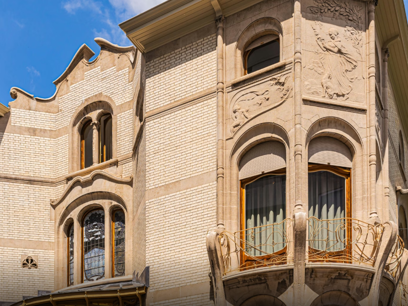 Art Nouveau in de Louizawijk