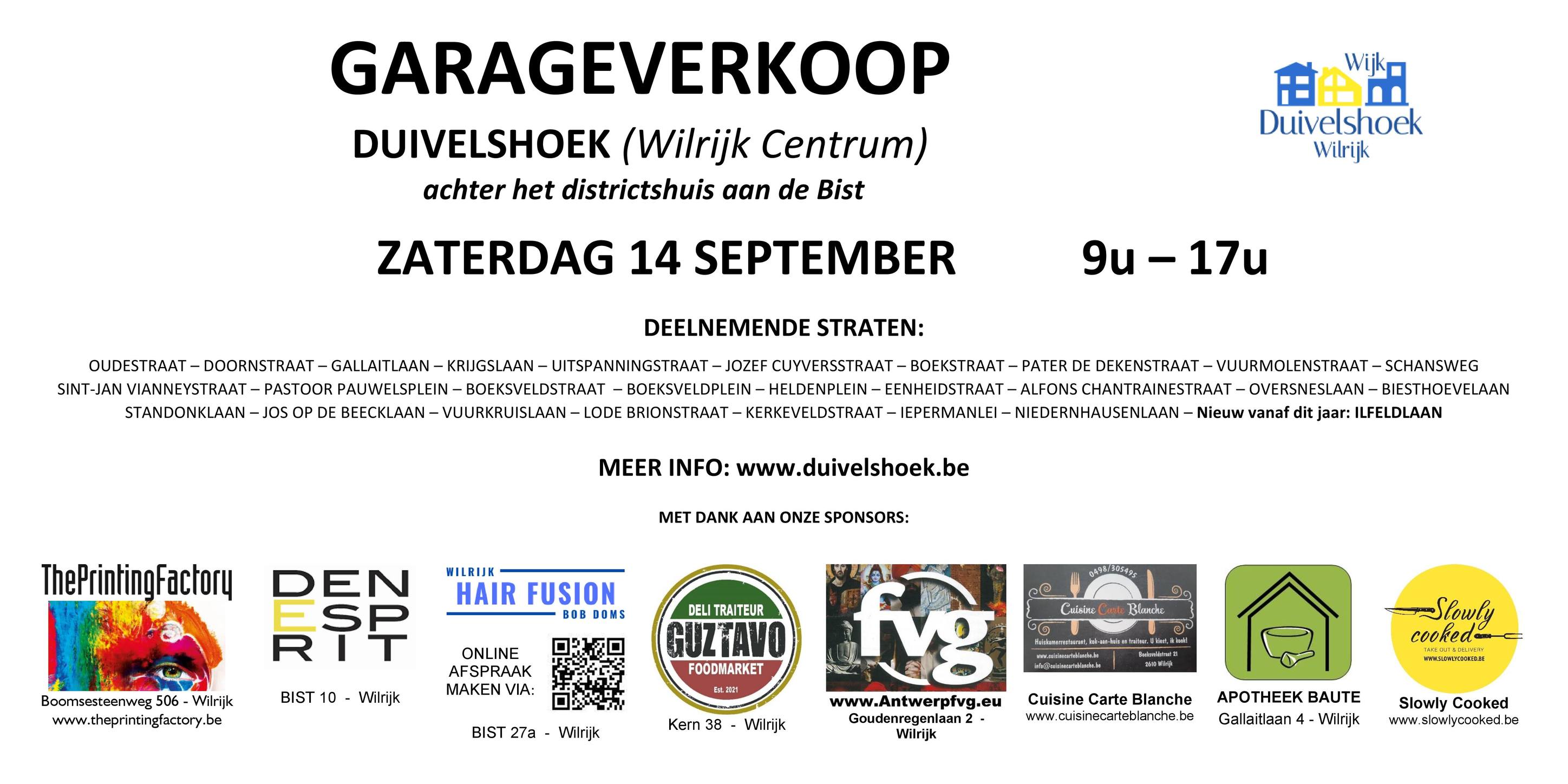 Garageverkoop Wijk Duivelshoek