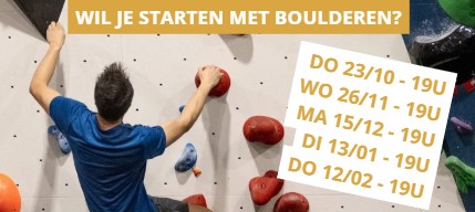 Boulderintroductie