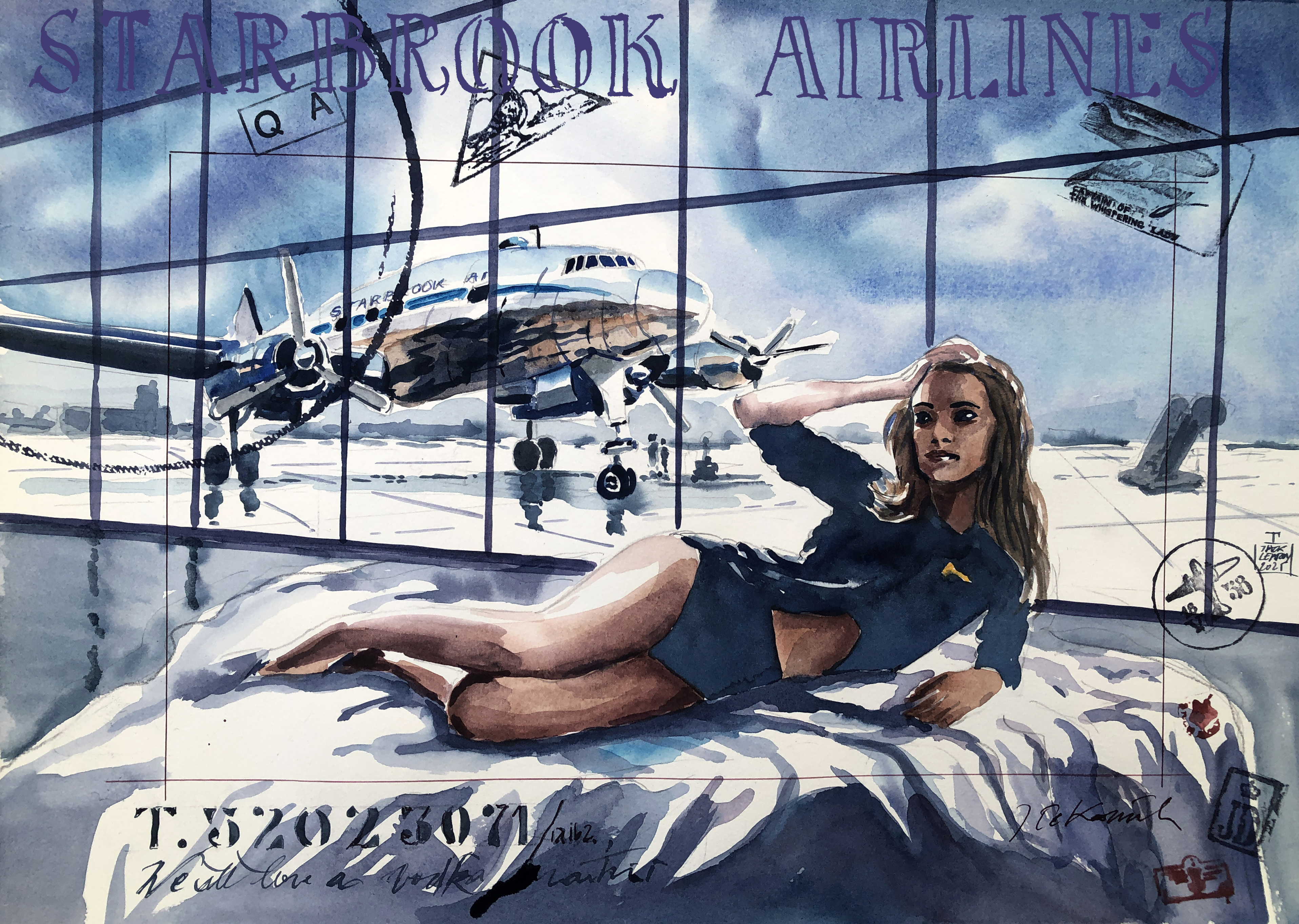 De magische geschiedenis van Starbrook Airlines