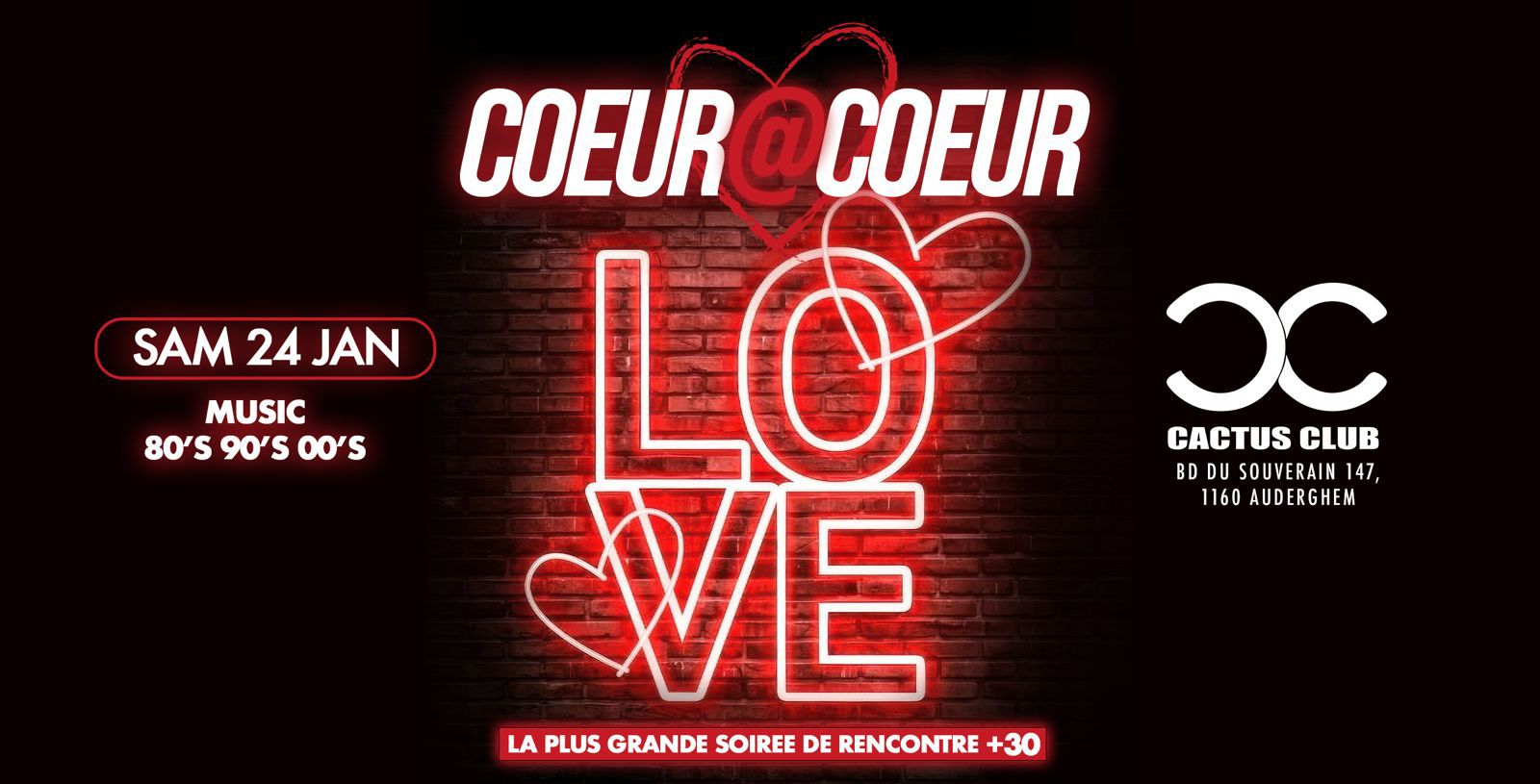 Soirée 30+ | La plus Grande Soirée Rencontres en Live