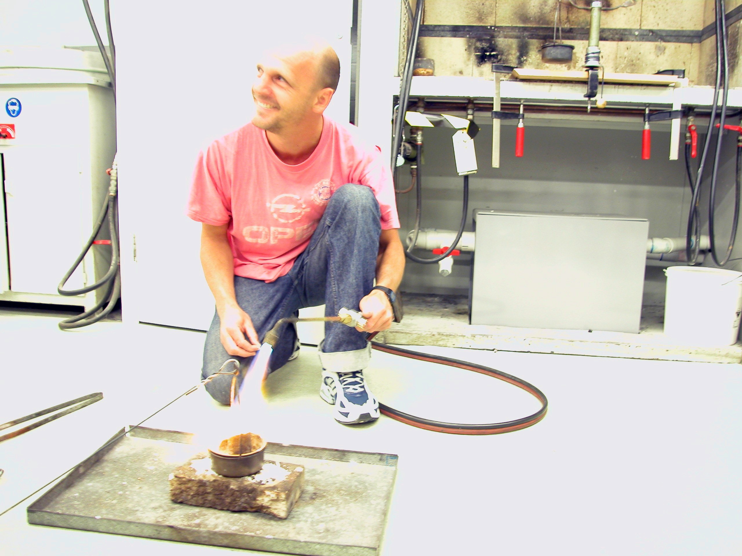 Karl Fritsch in actie