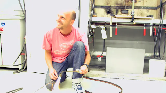 Karl Fritsch in actie