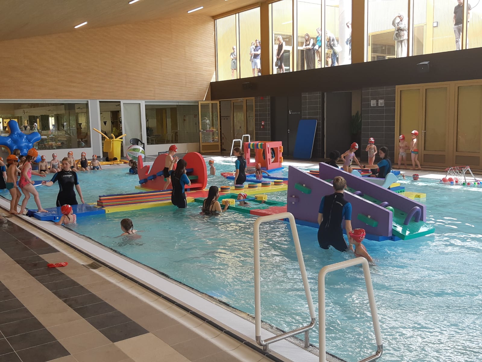 Leren zwemmen bij Aqua United is steeds een avontuur!