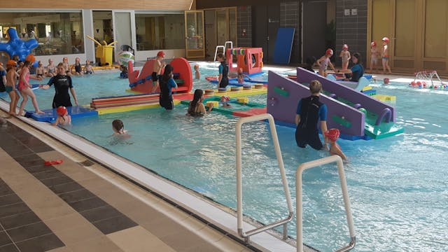 Leren zwemmen bij Aqua United is steeds een avontuur!