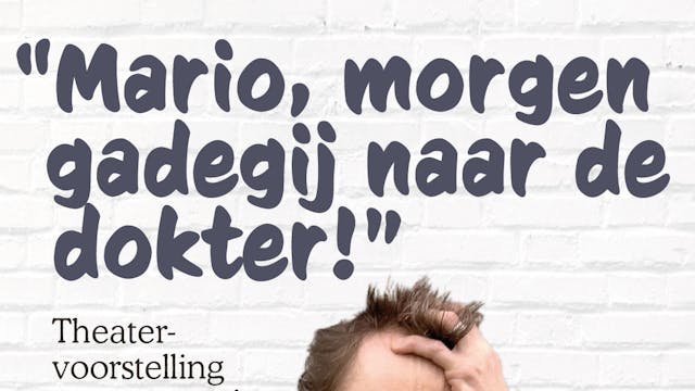 foto voorstelling Mario De Koninck