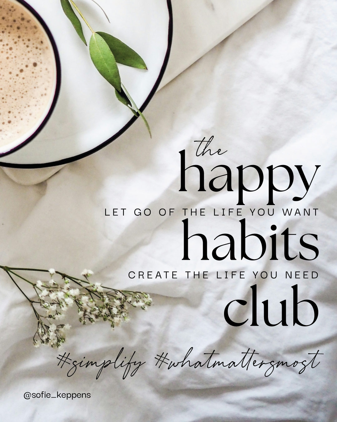 the Happy Habits Club